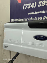 2023-2025 Ford Super Duty F250 F350 F450 F550 Tailgate - Oxford White