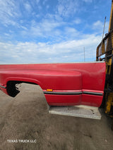 1994-2002 Dodge Ram 3500 2nd Gen Dually 8' Long Truck Bed - Red