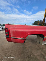 1994-2002 Dodge Ram 3500 2nd Gen Dually 8' Long Truck Bed - Red