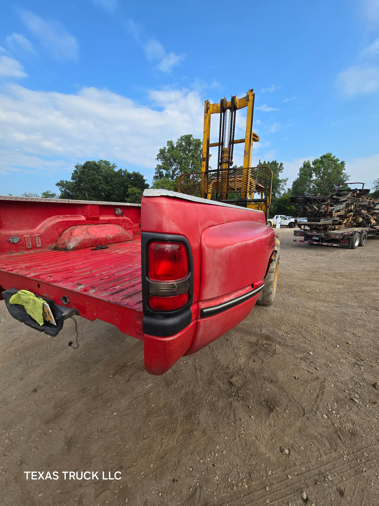 1994-2002 Dodge Ram 3500 2nd Gen Dually 8' Long Truck Bed - Red