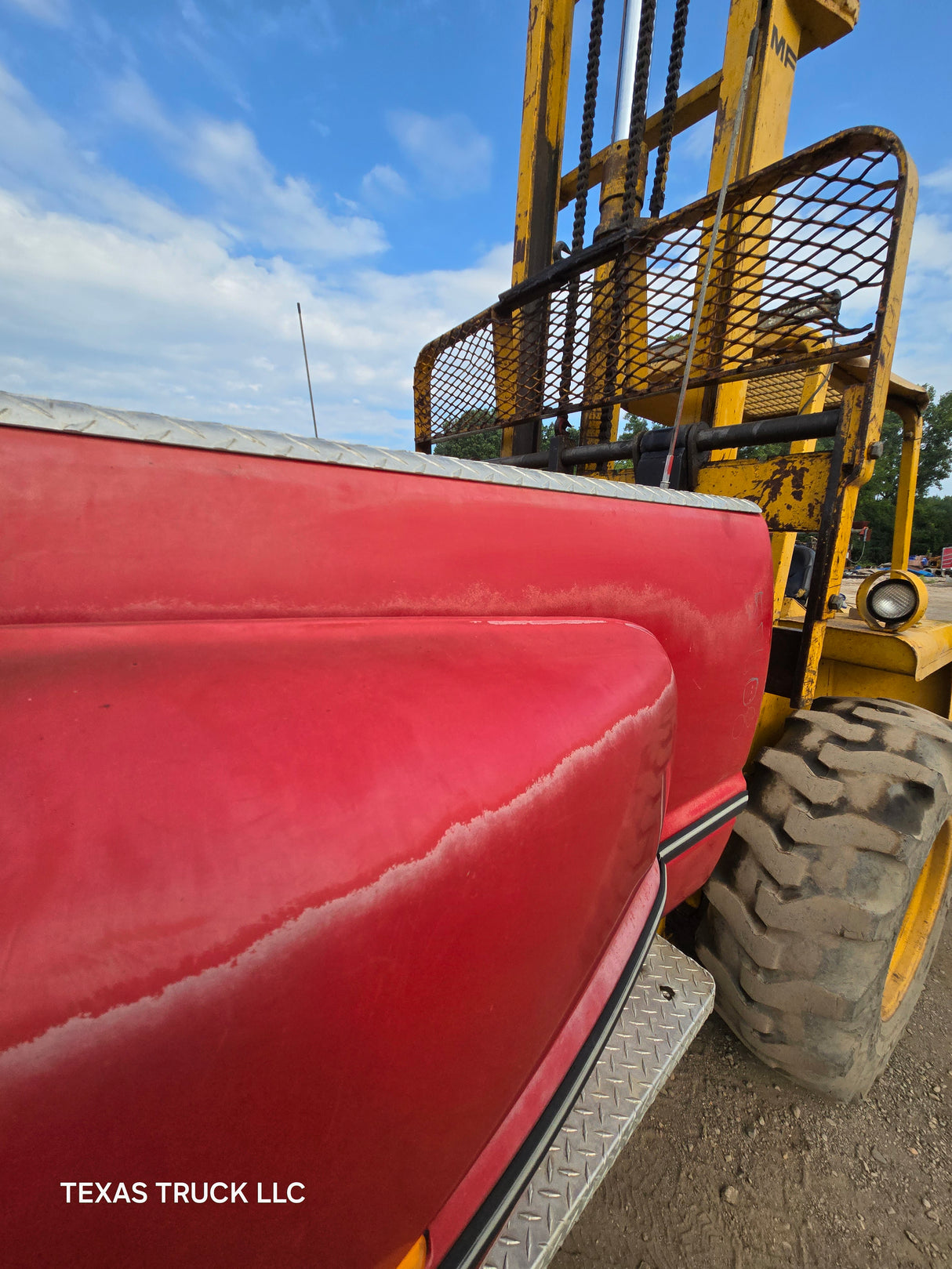 1994-2002 Dodge Ram 3500 2nd Gen Dually 8' Long Truck Bed - Red