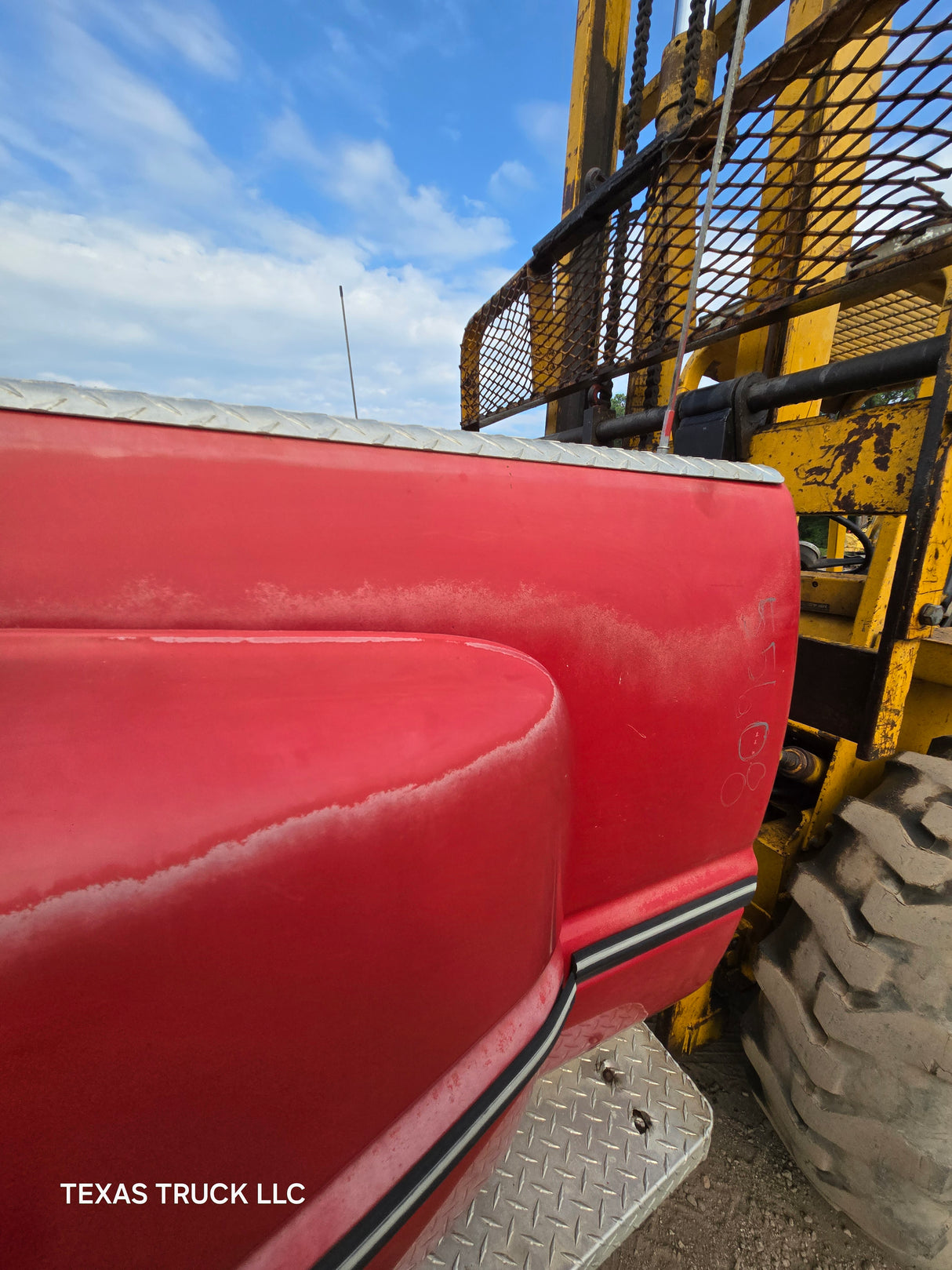 1994-2002 Dodge Ram 3500 2nd Gen Dually 8' Long Truck Bed - Red