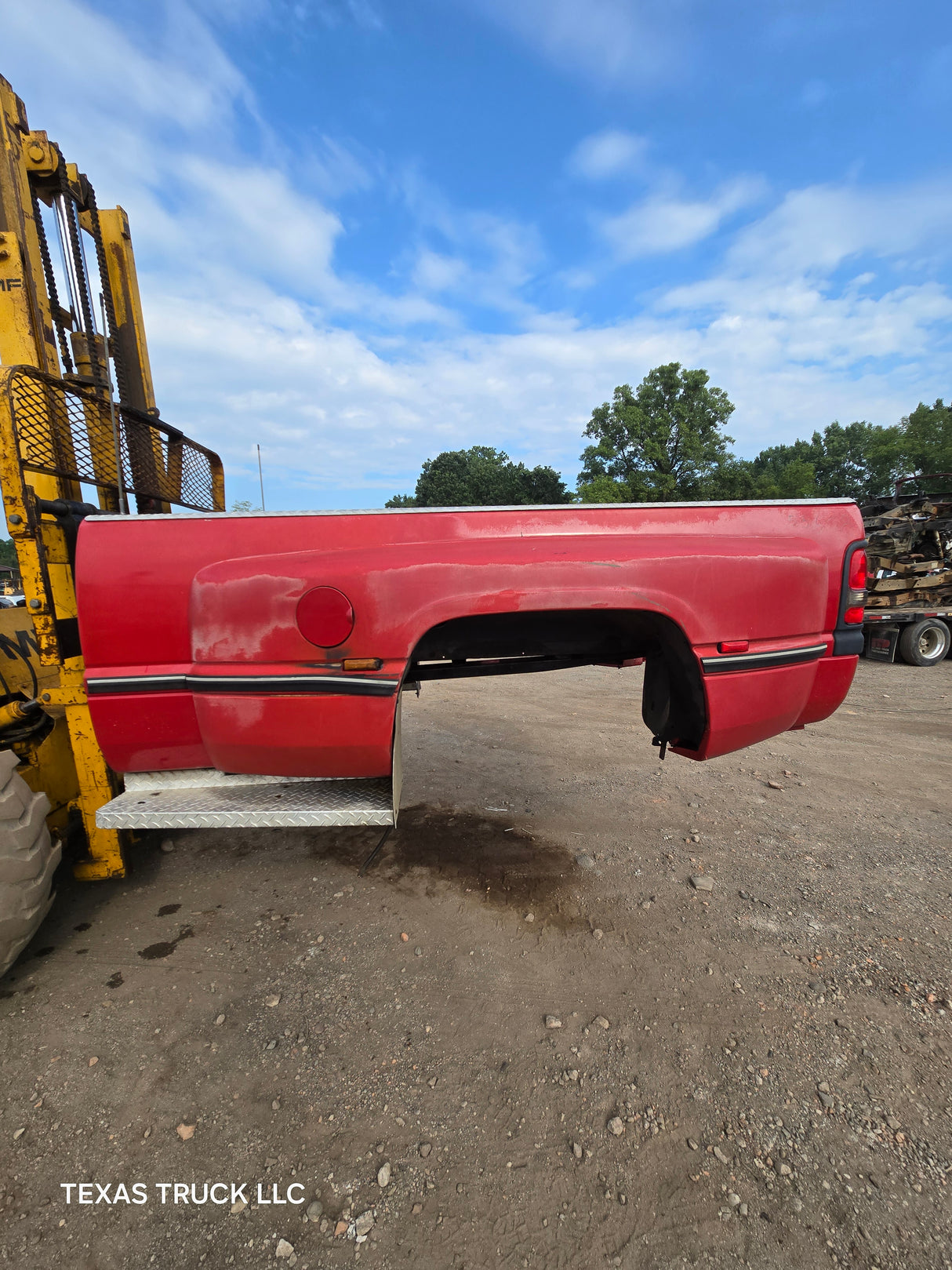 1994-2002 Dodge Ram 3500 2nd Gen Dually 8' Long Truck Bed - Red