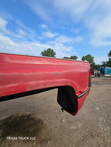 1994-2002 Dodge Ram 3500 2nd Gen Dually 8' Long Truck Bed - Red
