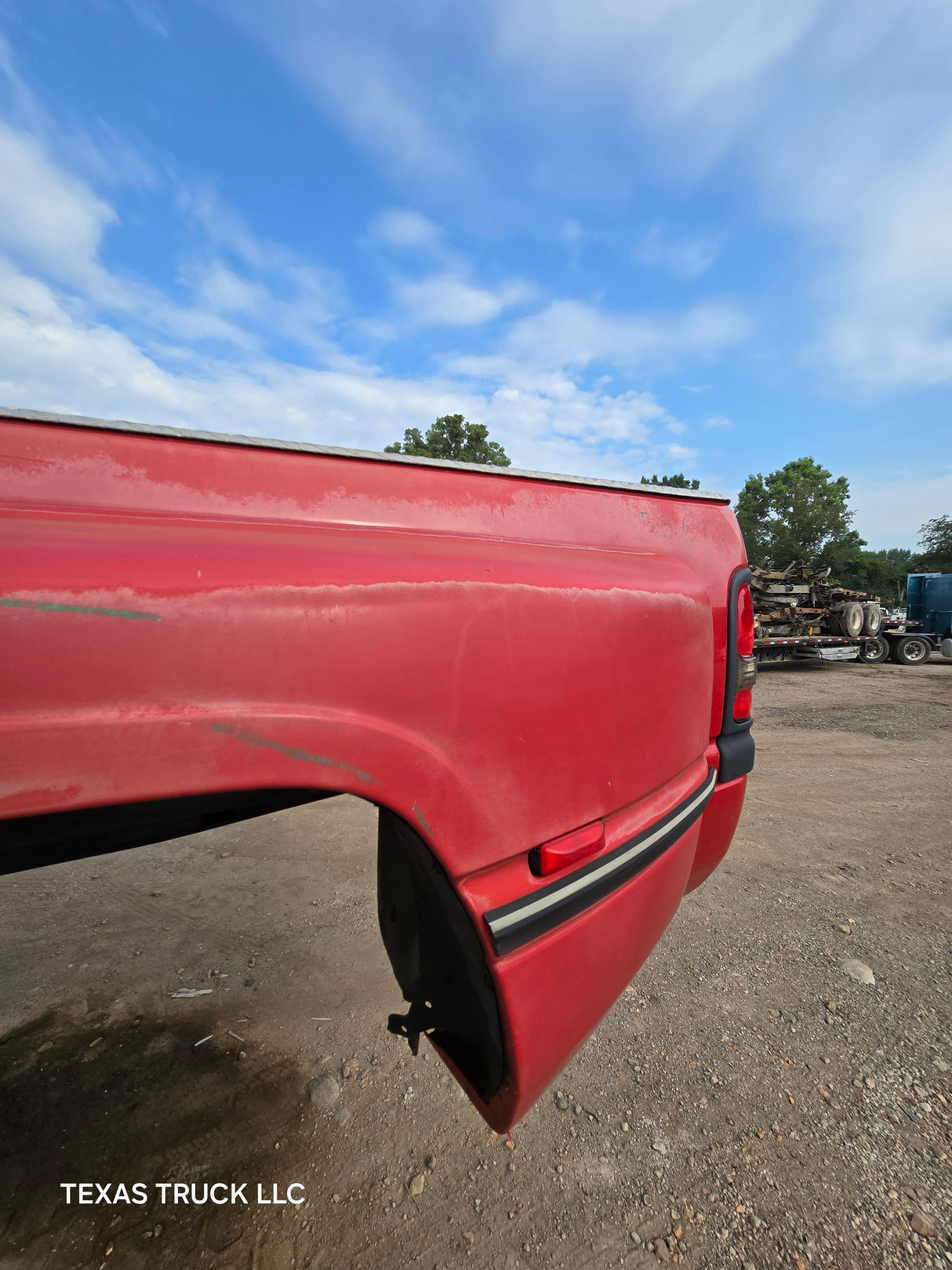1994-2002 Dodge Ram 3500 2nd Gen Dually 8' Long Truck Bed - Red