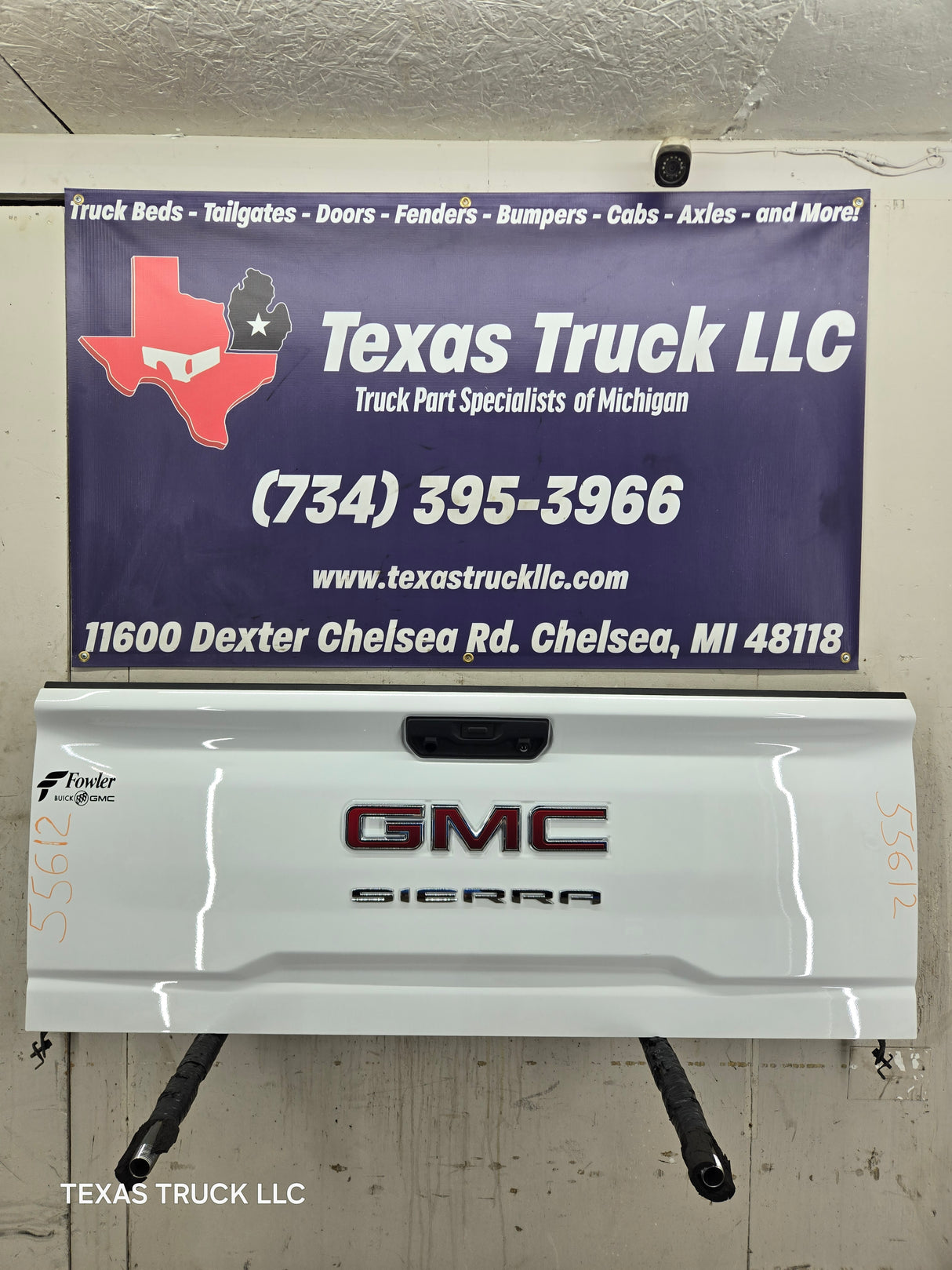 2019-2025 GMC Sierra 2500 3500HD Tailgate - White