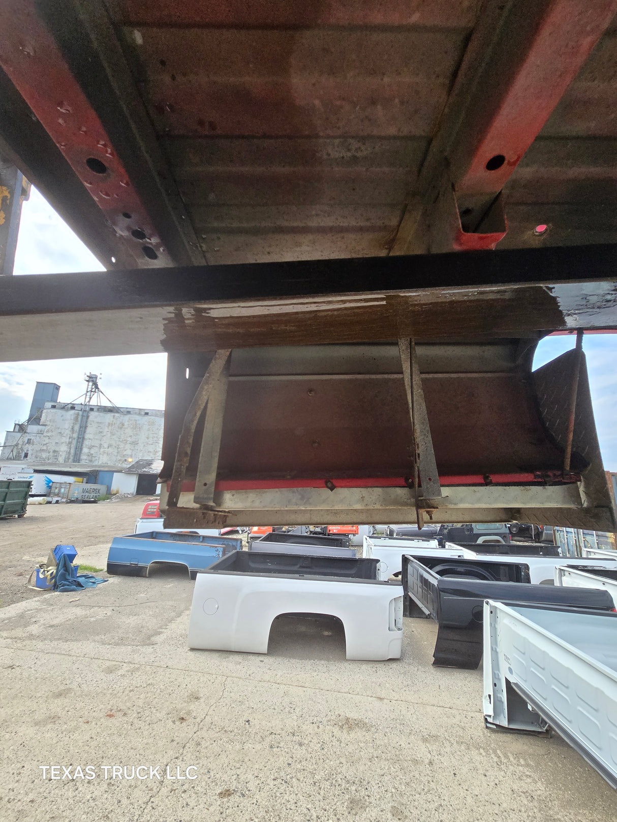 1994-2002 Dodge Ram 3500 2nd Gen Dually 8' Long Truck Bed - Red