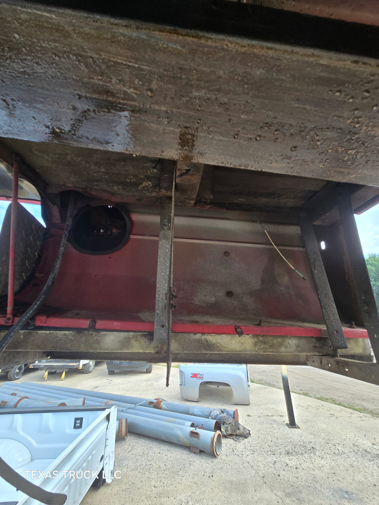 1994-2002 Dodge Ram 3500 2nd Gen Dually 8' Long Truck Bed - Red