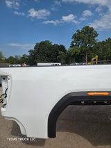 2019-2025 GMC Sierra 2500HD 3500HD 8' Long truck bed - White