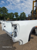 2019-2025 GMC Sierra 2500HD 3500HD 8' Long truck bed - White