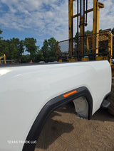 2019-2025 GMC Sierra 2500HD 3500HD 8' Long truck bed - White