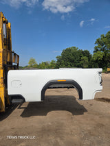 2019-2025 GMC Sierra 2500HD 3500HD 8' Long truck bed - White