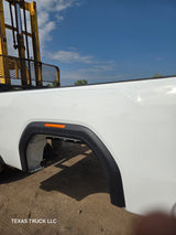 2019-2025 GMC Sierra 2500HD 3500HD 8' Long truck bed - White