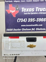 2007-2013 Chevrolet Silverado / GMC Sierra Tailgate 1500 2500 3500 HD - Summit White