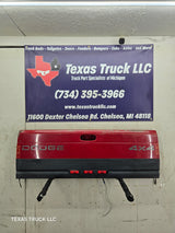 1994-2002 Dodge Ram 1500 2500 3500 DUALLY CUMMINS 2nd Gen Truck Tailgate - Red