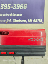 1994-2002 Dodge Ram 1500 2500 3500 DUALLY CUMMINS 2nd Gen Truck Tailgate - Red