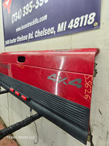 1994-2002 Dodge Ram 1500 2500 3500 DUALLY CUMMINS 2nd Gen Truck Tailgate - Red