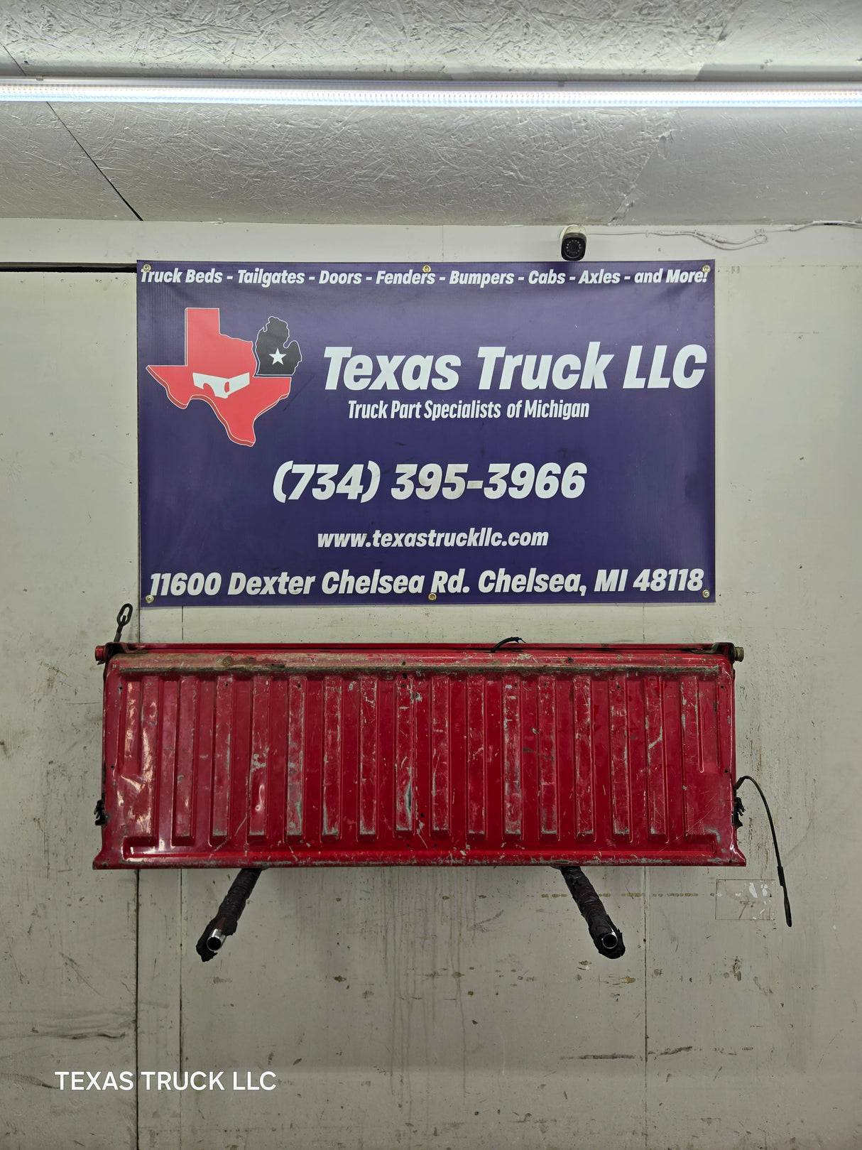 1994-2002 Dodge Ram 1500 2500 3500 DUALLY CUMMINS 2nd Gen Truck Tailgate - Red