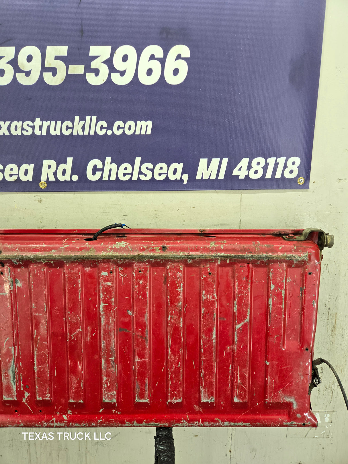 1994-2002 Dodge Ram 1500 2500 3500 DUALLY CUMMINS 2nd Gen Truck Tailgate - Red