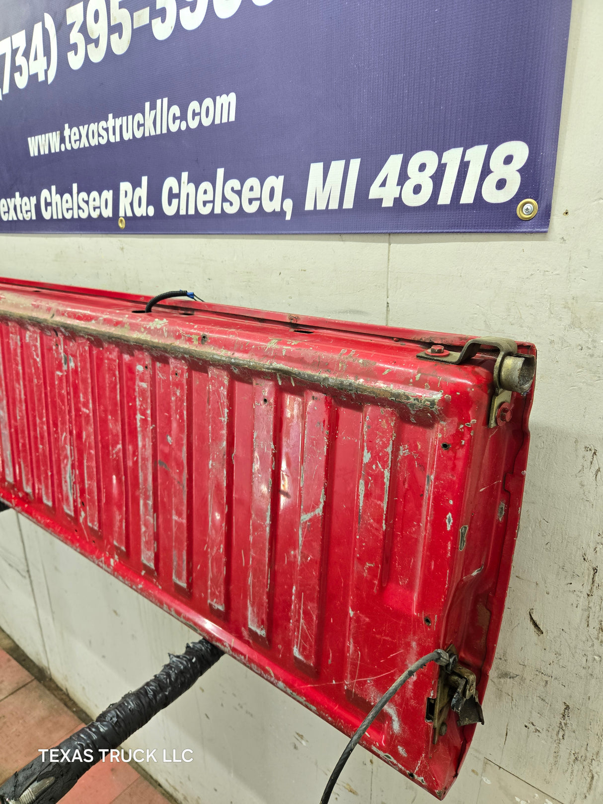 1994-2002 Dodge Ram 1500 2500 3500 DUALLY CUMMINS 2nd Gen Truck Tailgate - Red