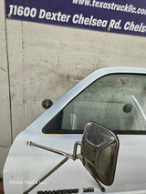 1994-2002 Dodge Ram 2nd Gen LH Driver Side Front Extended Cab Door 1500 2500 3500 ROUND CORNER - White