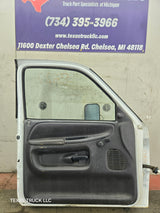 1994-2002 Dodge Ram 2nd Gen LH Driver Side Front Extended Cab Door 1500 2500 3500 ROUND CORNER - White