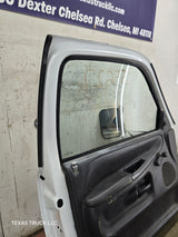 1994-2002 Dodge Ram 2nd Gen LH Driver Side Front Extended Cab Door 1500 2500 3500 ROUND CORNER - White