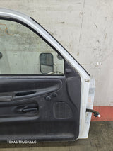 1994-2002 Dodge Ram 2nd Gen LH Driver Side Front Extended Cab Door 1500 2500 3500 ROUND CORNER - White