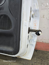 1994-2002 Dodge Ram 2nd Gen LH Driver Side Front Extended Cab Door 1500 2500 3500 ROUND CORNER - White