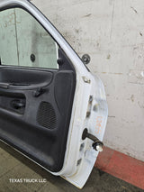 1994-2002 Dodge Ram 2nd Gen LH Driver Side Front Extended Cab Door 1500 2500 3500 ROUND CORNER - White