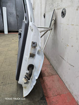 1994-2002 Dodge Ram 2nd Gen LH Driver Side Front Extended Cab Door 1500 2500 3500 ROUND CORNER - White