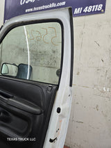 1994-2002 Dodge Ram 2nd Gen RH Passenger Side Front Extended Cab Door 1500 2500 3500 ROUND CORNER - White