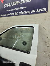 1994-2002 Dodge Ram 2nd Gen LH Driver Side Front Extended Cab Door 1500 2500 3500 ROUND CORNER - White