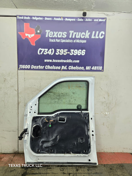 1999-2011 Ford Super Duty / Excursion Front Passenger Side RH Door F250 F350 F450 F550 White & Tan