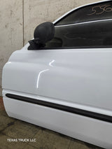 1994-2002 Dodge Ram 2nd Gen LH Driver Side Front Extended Cab Door 1500 2500 3500 ROUND CORNER - White