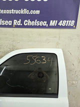 1994-2002 Dodge Ram 2nd Gen LH Driver Side Front Extended Cab Door 1500 2500 3500 ROUND CORNER - White