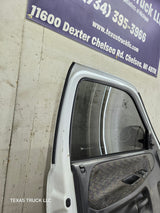 1994-2002 Dodge Ram 2nd Gen LH Driver Side Front Extended Cab Door 1500 2500 3500 ROUND CORNER - White