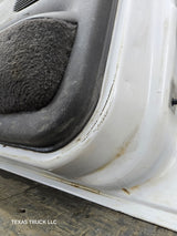 1994-2002 Dodge Ram 2nd Gen LH Driver Side Front Extended Cab Door 1500 2500 3500 ROUND CORNER - White