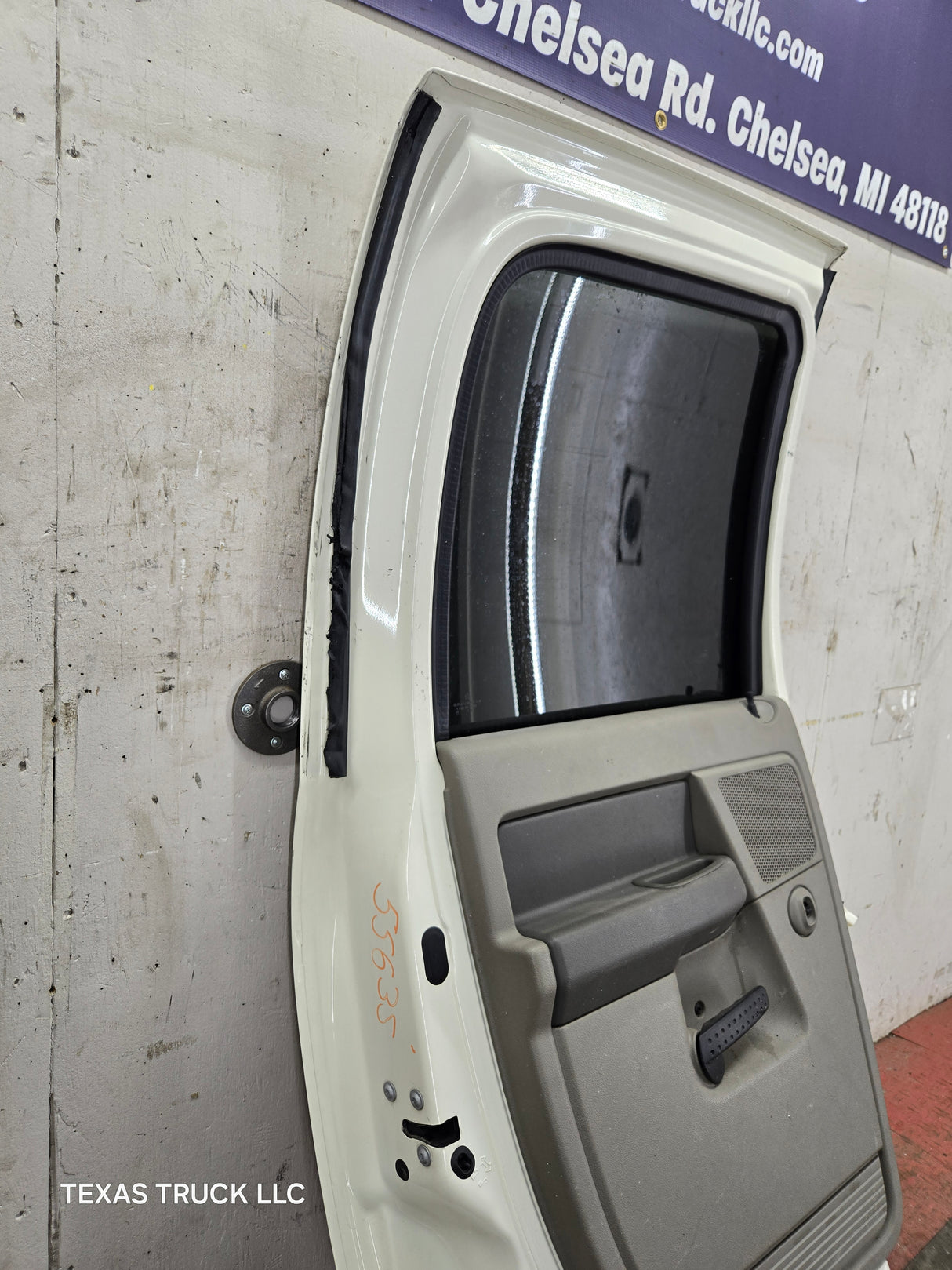 2003-2008 Dodge Ram 3rd Gen Driver Rear Quad Cab Door 1500 2500 3500 4500 5500 - Cream White