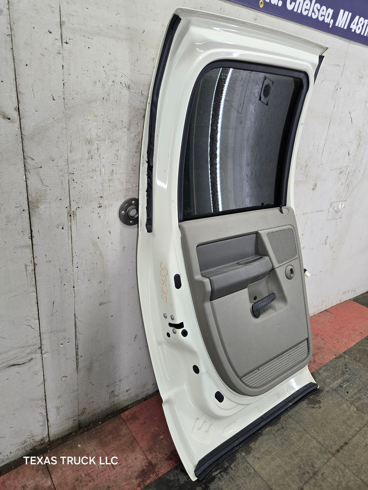 2003-2008 Dodge Ram 3rd Gen Driver Rear Quad Cab Door 1500 2500 3500 4500 5500 - Cream White