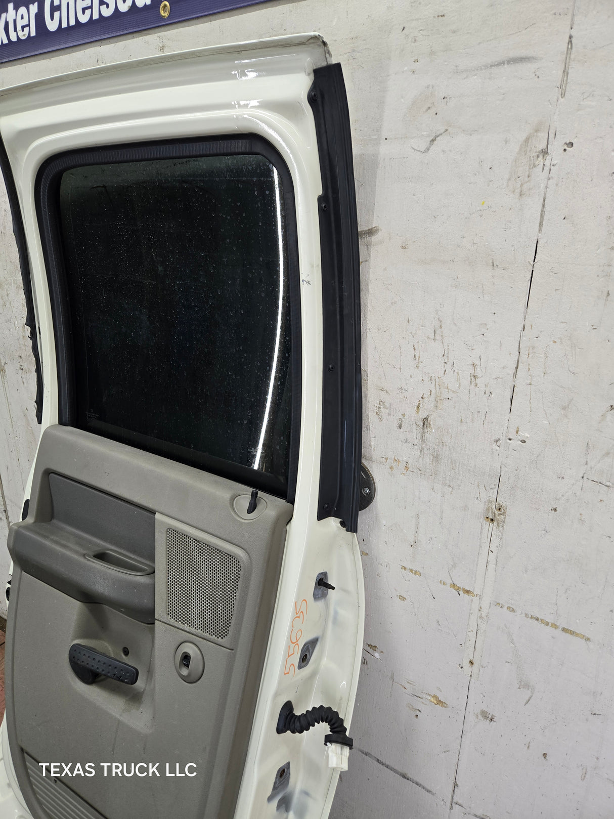 2003-2008 Dodge Ram 3rd Gen Driver Rear Quad Cab Door 1500 2500 3500 4500 5500 - Cream White