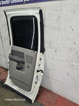 2003-2008 Dodge Ram 3rd Gen Driver Rear Quad Cab Door 1500 2500 3500 4500 5500 - Cream White