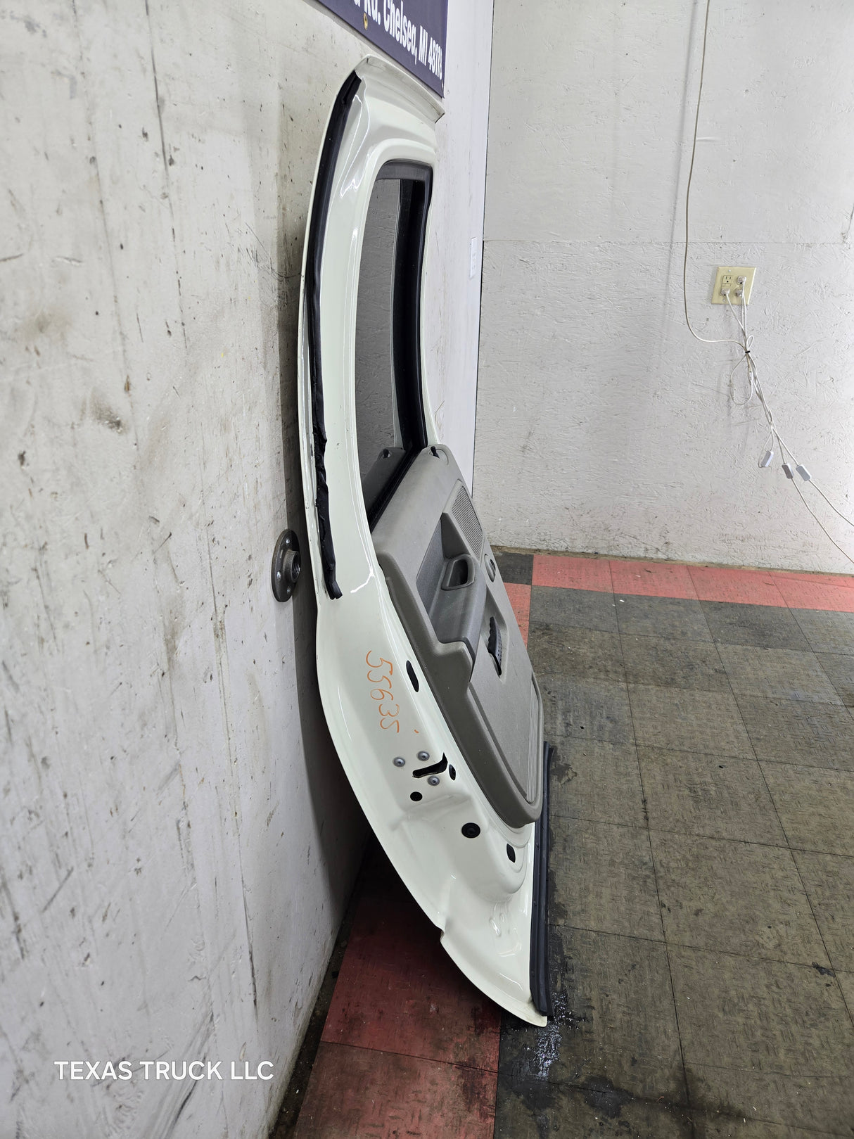 2003-2008 Dodge Ram 3rd Gen Driver Rear Quad Cab Door 1500 2500 3500 4500 5500 - Cream White