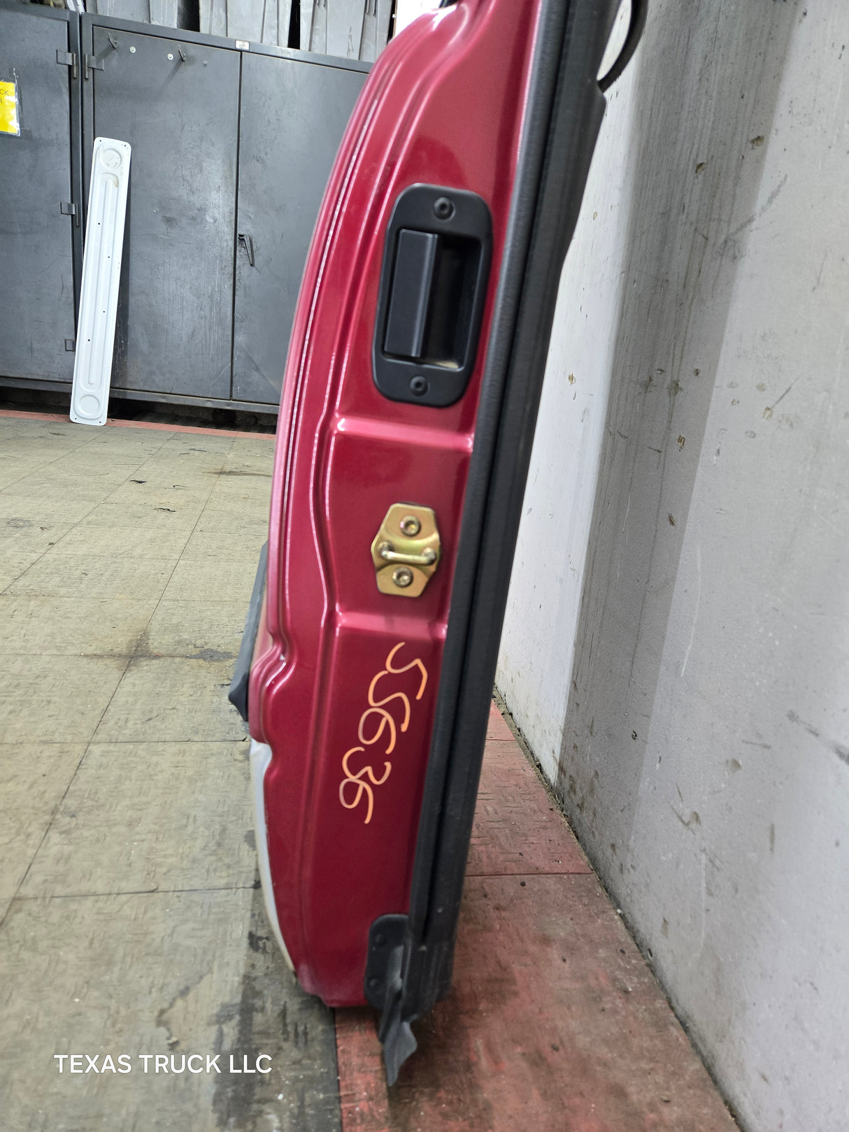 1994-2002 Dodge Ram 2nd Gen RH Passenger Side Rear Extended Cab Door 1500 2500 3500 - Red/Silver