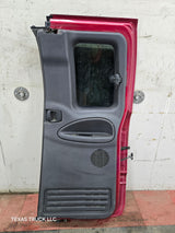 1994-2002 Dodge Ram 2nd Gen RH Passenger Side Rear Extended Cab Door 1500 2500 3500 - Red/Silver