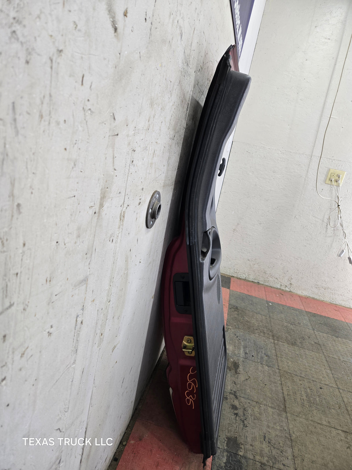 1994-2002 Dodge Ram 2nd Gen RH Passenger Side Rear Extended Cab Door 1500 2500 3500 - Red/Silver
