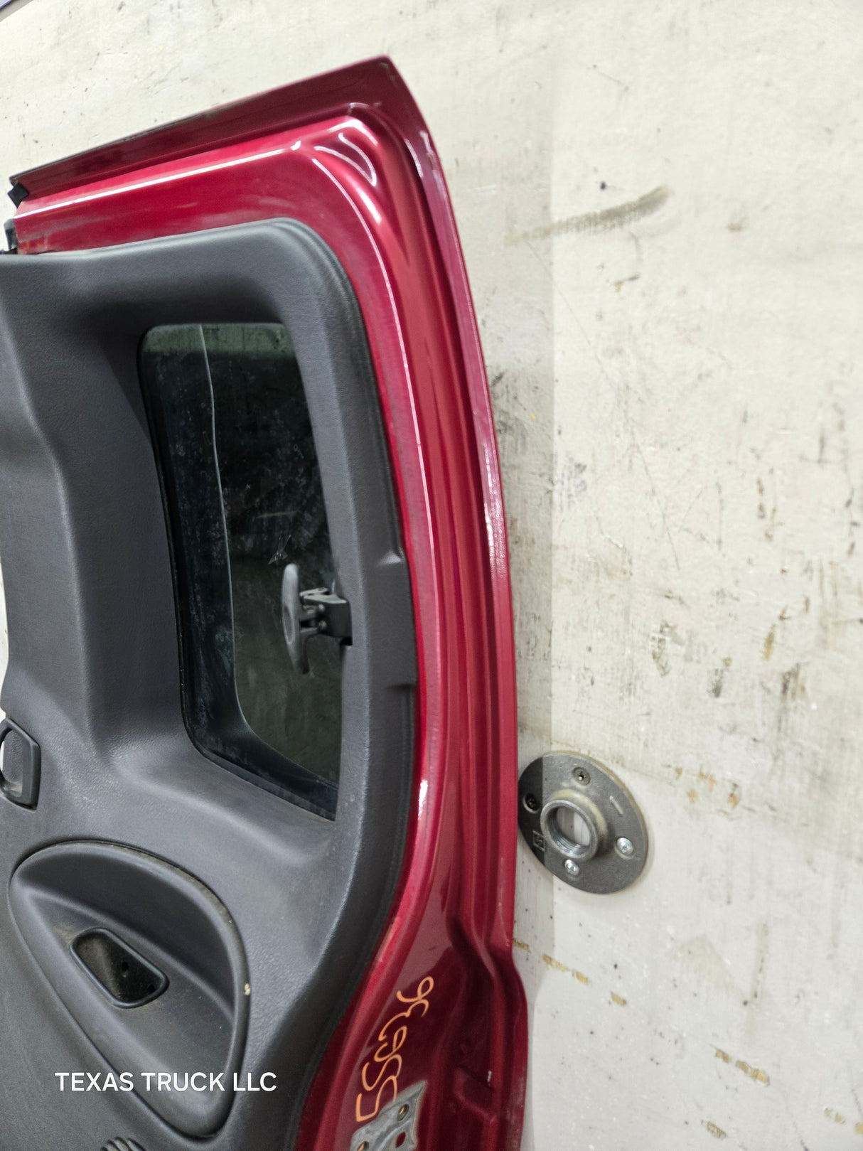 1994-2002 Dodge Ram 2nd Gen RH Passenger Side Rear Extended Cab Door 1500 2500 3500 - Red/Silver