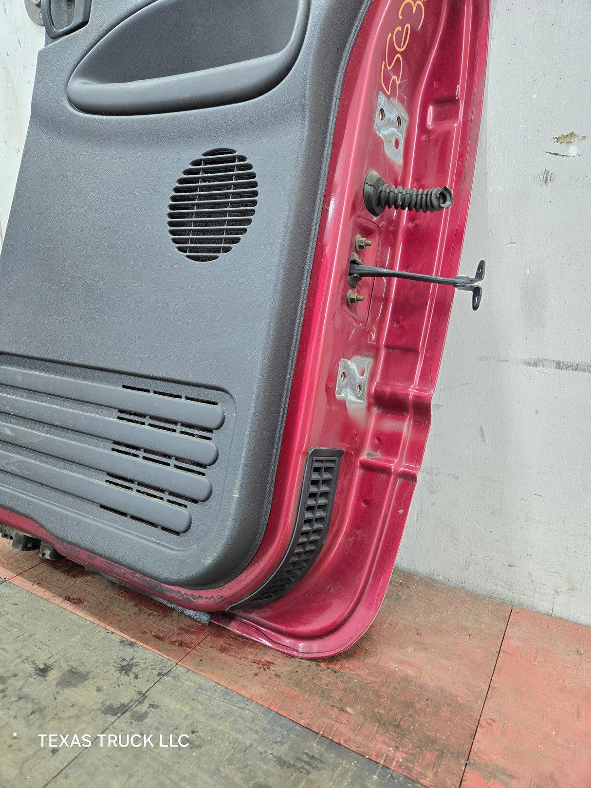 1994-2002 Dodge Ram 2nd Gen RH Passenger Side Rear Extended Cab Door 1500 2500 3500 - Red/Silver