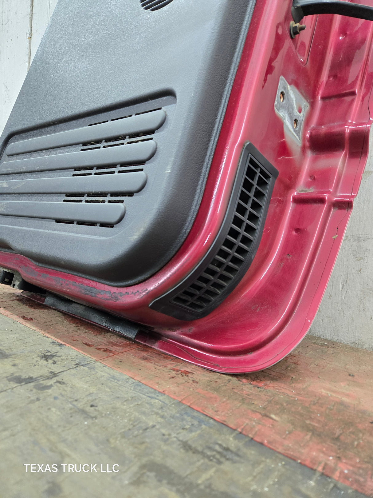 1994-2002 Dodge Ram 2nd Gen RH Passenger Side Rear Extended Cab Door 1500 2500 3500 - Red/Silver
