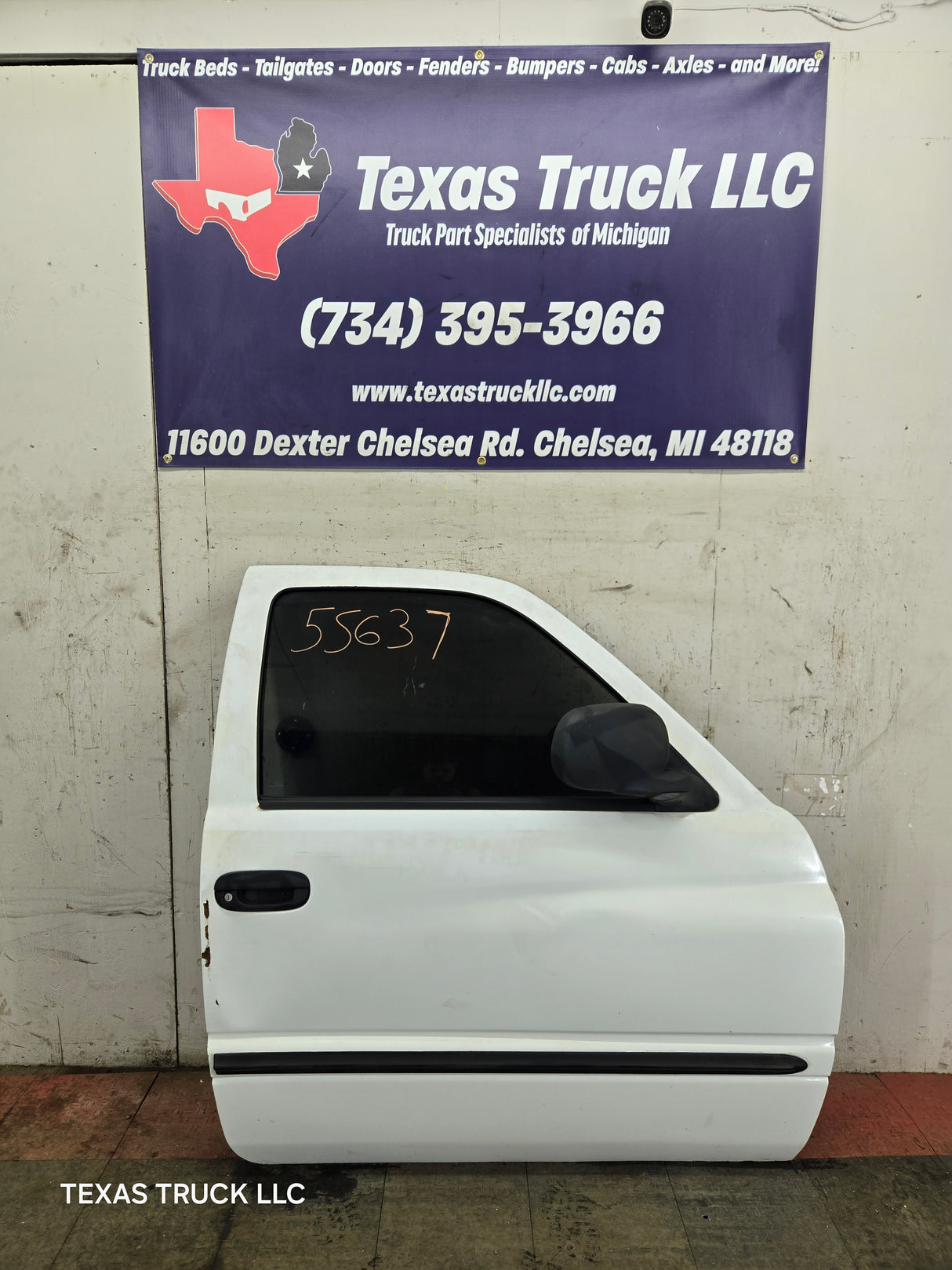 1994-2002 Dodge Ram 2nd Gen RH Passenger Side Front Extended Cab Door 1500 2500 3500 ROUND CORNER - White